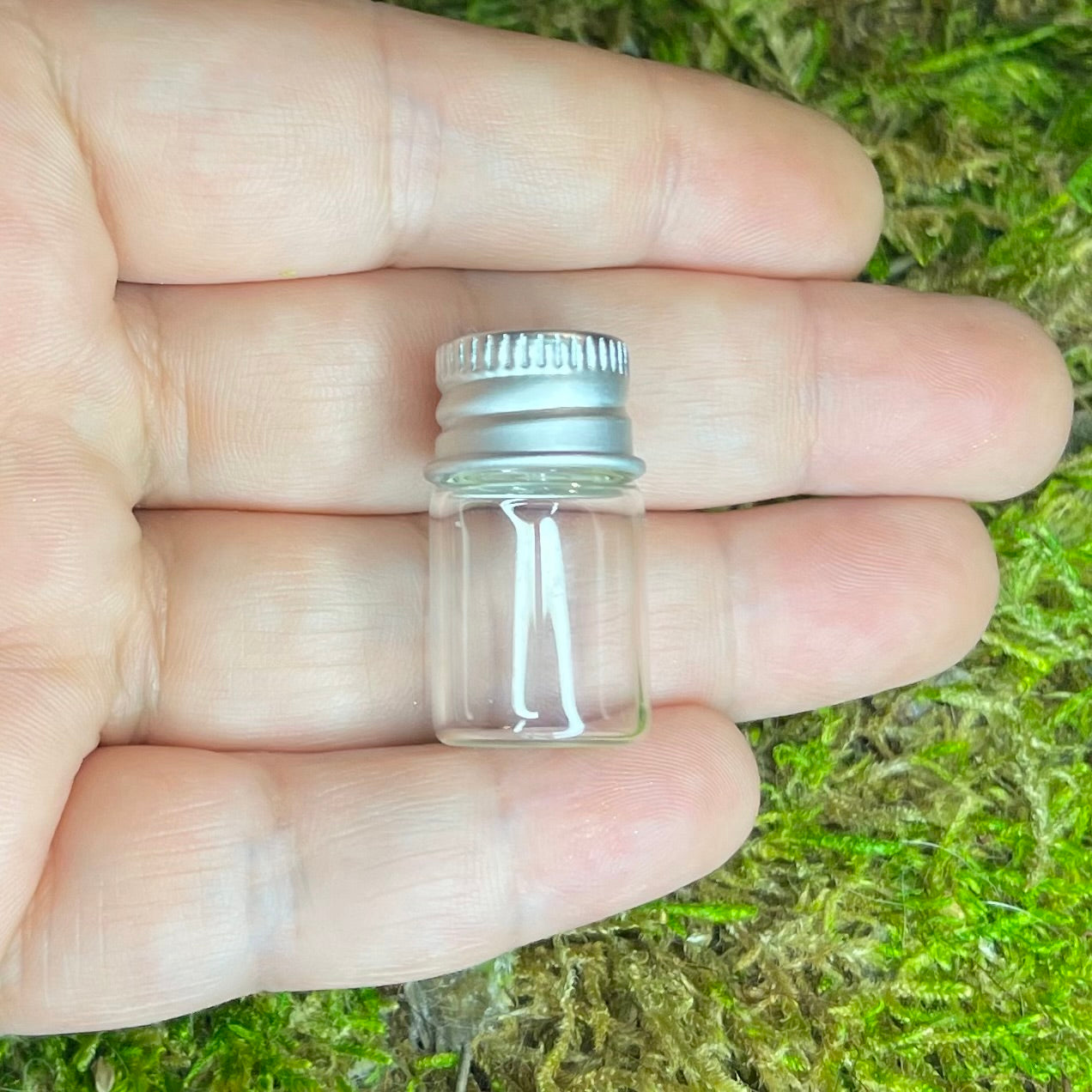 CUSTOM Stash Jar Earrings- Glowing Mushrooms