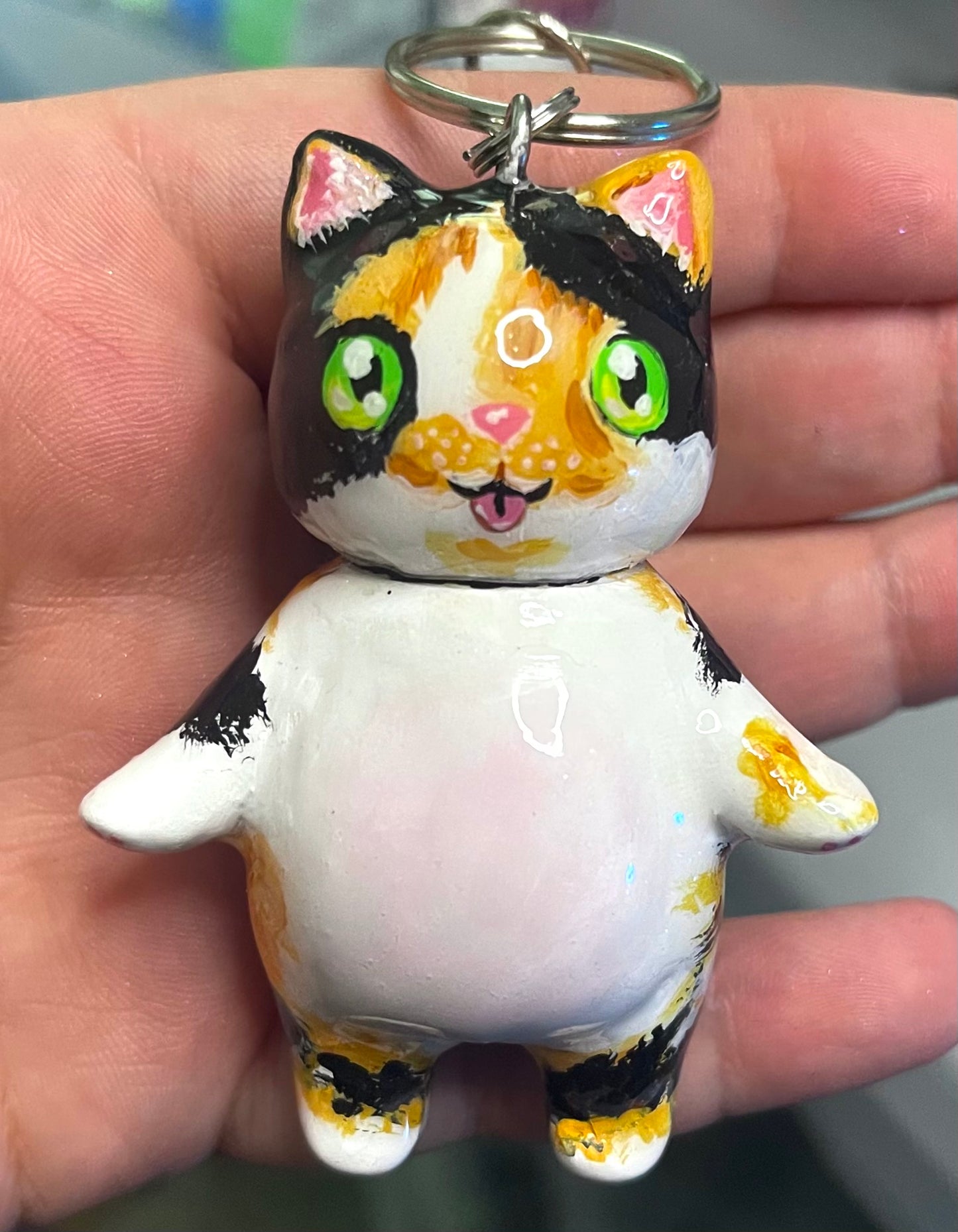 Custom Pet Stash Jar Keychain